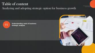 Analyzing And Adopting Strategic Option For Business Growth Powerpoint Presentation Slides Strategy CD V Colorful Professionally