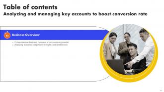 Analyzing And Managing Key Accounts To Boost Conversion Rate Complete Deck Strategy CD V Analytical Visual