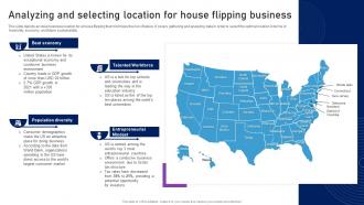 Analyzing And Selecting Location For House Home Remodeling Business Plan BP SS