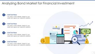 Analyzing bond market for financial investment