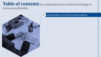 Analyzing Business Financial Strategy To Increase Profitability Powerpoint Presentation Slides Informative Impactful