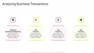 Analyzing Business Transactions In Powerpoint And Google Slides Cpb