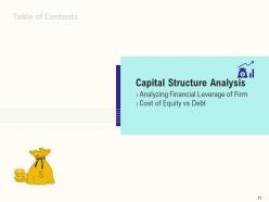 Analyzing capital structure powerpoint presentation slides