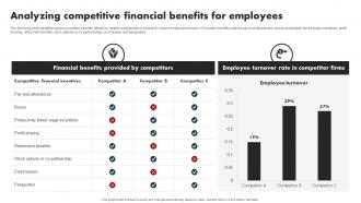 Analyzing Competitive Financial Benefits For Developing Value Proposition For Talent Management