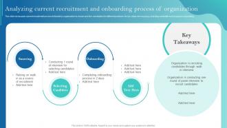 Analyzing Current Recruitment And Onboarding Improving Recruitment Process