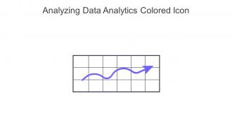 Analyzing Data Analytics Colored Icon In Powerpoint Pptx Png And Editable Eps Format