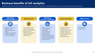 Analyzing Data Generated By IoT Devices Powerpoint Presentation Slides Content Ready Compatible