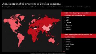 Analyzing Global Presence Company Netflix Strategy For Business Growth And Target Ott Market