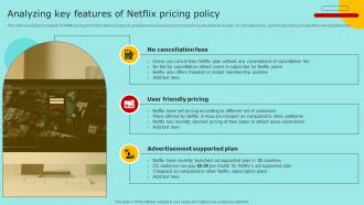 Analyzing Key Features Of Netflix Pricing Policy Marketing Strategy For Promoting Video Content Strategy SS V