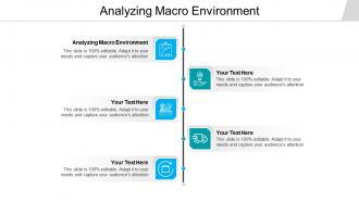 Analyzing macro environment ppt powerpoint presentation layouts example cpb