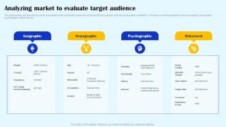 Analyzing Market To Evaluate Target Audience Streamlined Sales Plan Mkt Ss V
