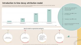 Analyzing Marketing Attribution Introduction To Time Decay Attribution Model