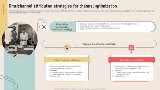 Analyzing Marketing Attribution Omnichannel Attribution Strategies For Channel Optimization