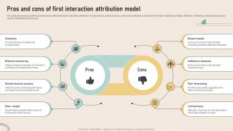 Analyzing Marketing Attribution Pros And Cons Of First Interaction Attribution Model
