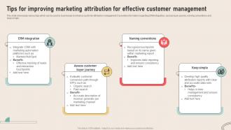 Analyzing Marketing Attribution Tips For Improving Marketing Attribution For Effective Customer