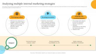 Analyzing Multiple Internal Marketing Strategies Efficient Internal And Integrated Marketing MKT SS V