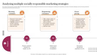 Analyzing Multiple Socially Responsible Implementation Guidelines For Holistic MKT SS V