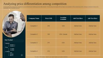 Analyzing Price Differentiation Among Competition Differentiation Strategy How To Outshine