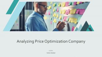 Analyzing Price Optimization Company PPT Example AT