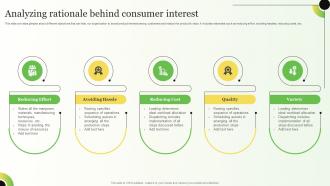 Analyzing Rationale Behind Strategies For Consumer Adoption Journey