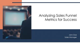 Analyzing Sales Funnel Metrics For Success PPT Summary AT