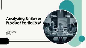 Analyzing Unilever Product Portfolio Mix PPT Mockup AT