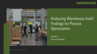Analyzing Warehouse Audit Findings For Process Optimization PPT Structure AT Analyzing Warehouse Audit Findings For Process Optimization PPT Structure AT