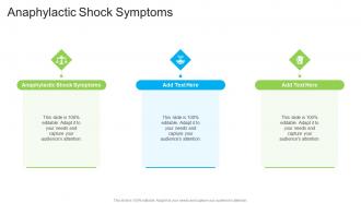 Anaphylactic Shock Symptoms In Powerpoint And Google Slides Cpb