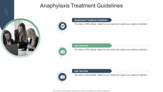 Anaphylaxis Treatment Guidelines In Powerpoint And Google Slides Cpb
