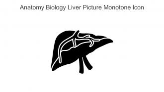 Anatomy Biology Liver Picture Monotone Icon In Powerpoint Pptx Png And Editable Eps Format