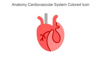 Anatomy Cardiovascular System Colored Icon In Powerpoint Pptx Png And Editable Eps Format