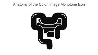 Anatomy Of The Colon Image Monotone Icon In Powerpoint Pptx Png And Editable Eps Format
