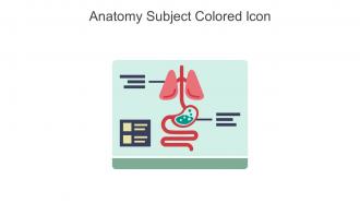 Anatomy Subject Colored Icon In Powerpoint Pptx Png And Editable Eps Format