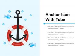 Anchor icon with tube
