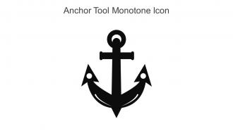 Anchor Tool Monotone Icon In Powerpoint Pptx Png And Editable Eps Format