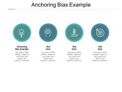 Anchoring bias example ppt powerpoint presentation portfolio display cpb