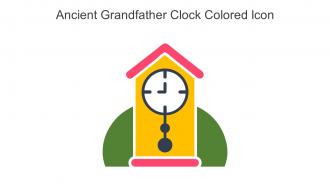 Ancient Grandfather Clock Colored Icon In Powerpoint Pptx Png And Editable Eps Format