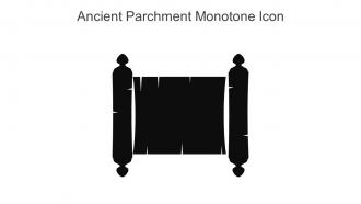 Ancient Parchment Monotone Icon In Powerpoint Pptx Png And Editable Eps Format