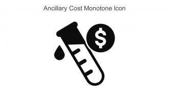 Ancillary Cost Monotone Icon In Powerpoint Pptx Png And Editable Eps Format
