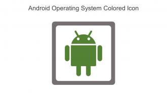 Android Operating System Colored Icon In Powerpoint Pptx Png And Editable Eps Format