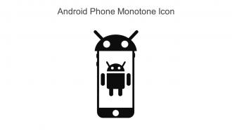 Android Phone Monotone Icon In Powerpoint Pptx Png And Editable Eps Format
