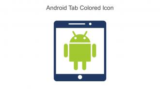 Android Tab Colored Icon In Powerpoint Pptx Png And Editable Eps Format