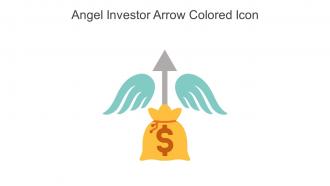 Angel Investor Arrow Colored Icon In Powerpoint Pptx Png And Editable Eps Format