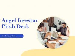 Angel investor pitch deck ppt template