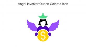 Angel Investor Queen Colored Icon In Powerpoint Pptx Png And Editable Eps Format