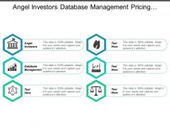 Angel investors database management pricing optimization strategic management cpb