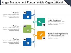 Anger management fundamentals organizational investment property reputation strategy cpb