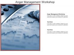 Anger management workshop ppt powerpoint presentation outline graphics design cpb