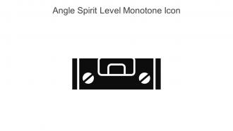 Angle Spirit Level Monotone Icon In Powerpoint Pptx Png And Editable Eps Format