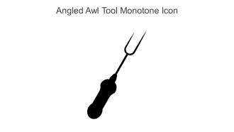 Angled Awl Tool Monotone Icon In Powerpoint Pptx Png And Editable Eps Format